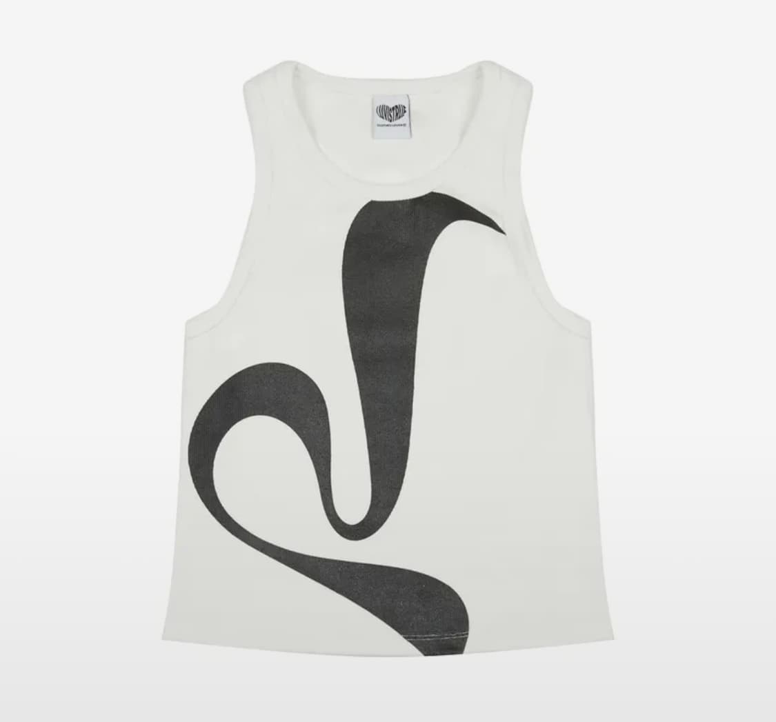 CURVED L TOP(WHITE) 상품이미지1