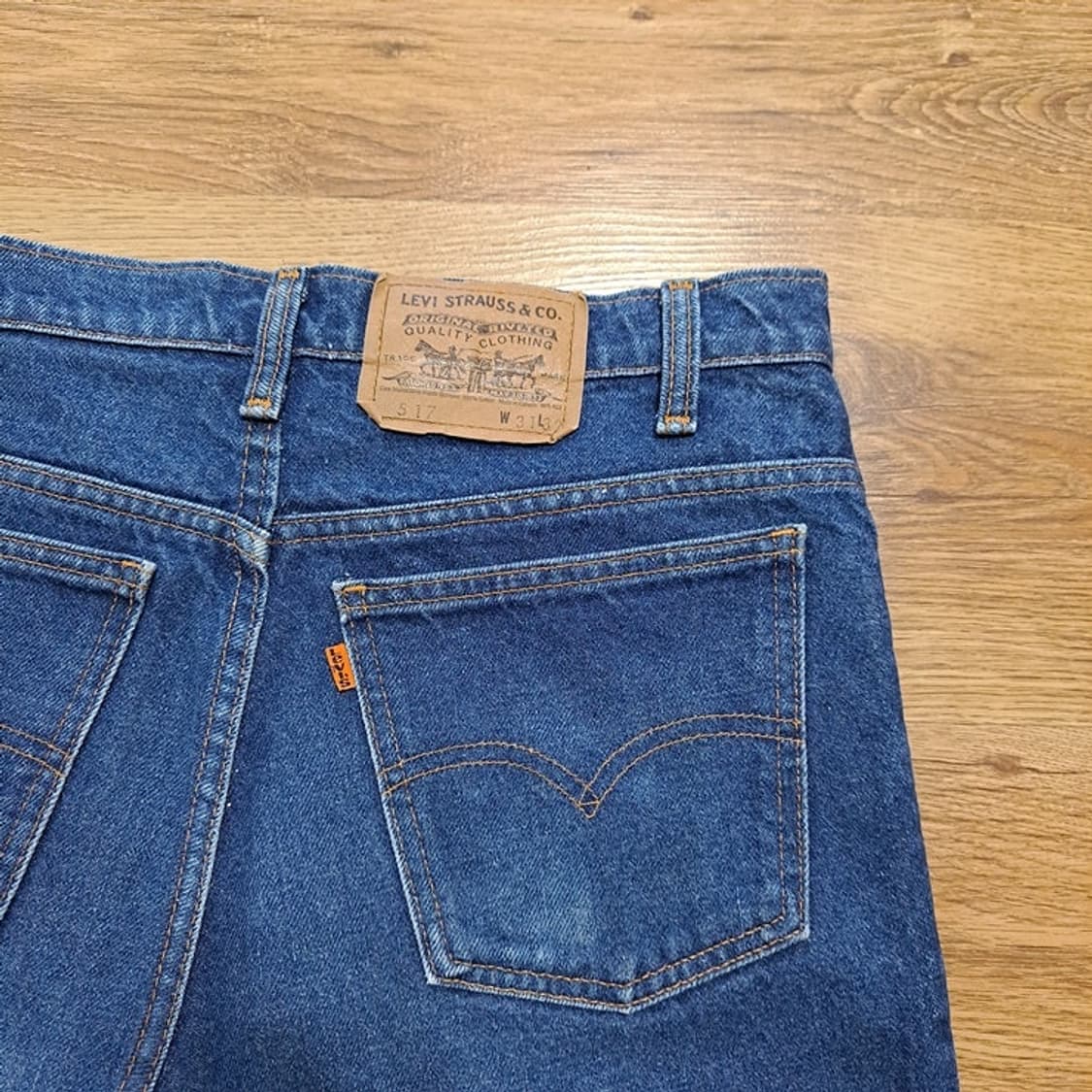 80s 리바이스 517 오렌지탭 W31L32  상품이미지5