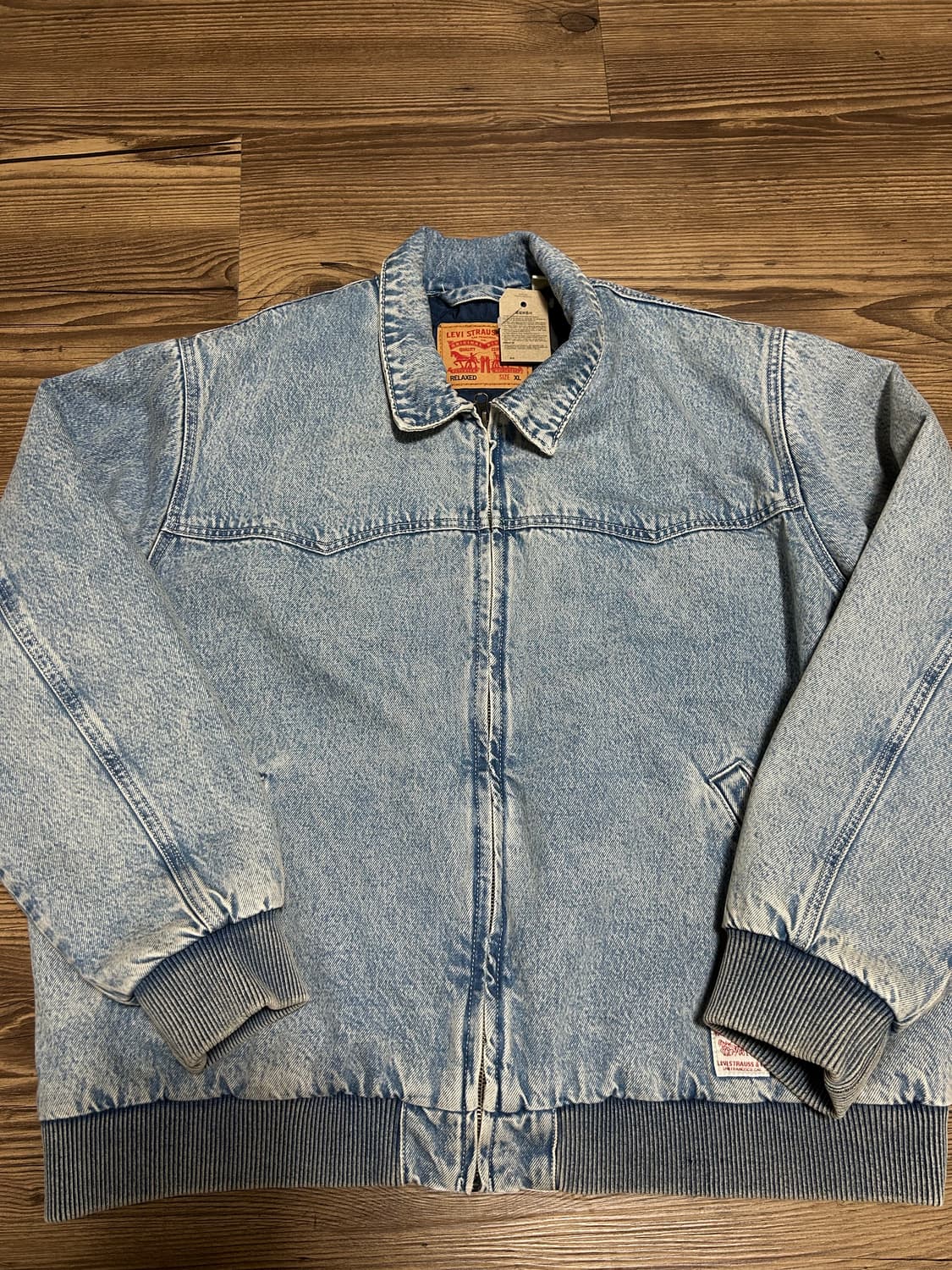 리바이스 데님 패딩 자켓 XL (새상품) 상품이미지1