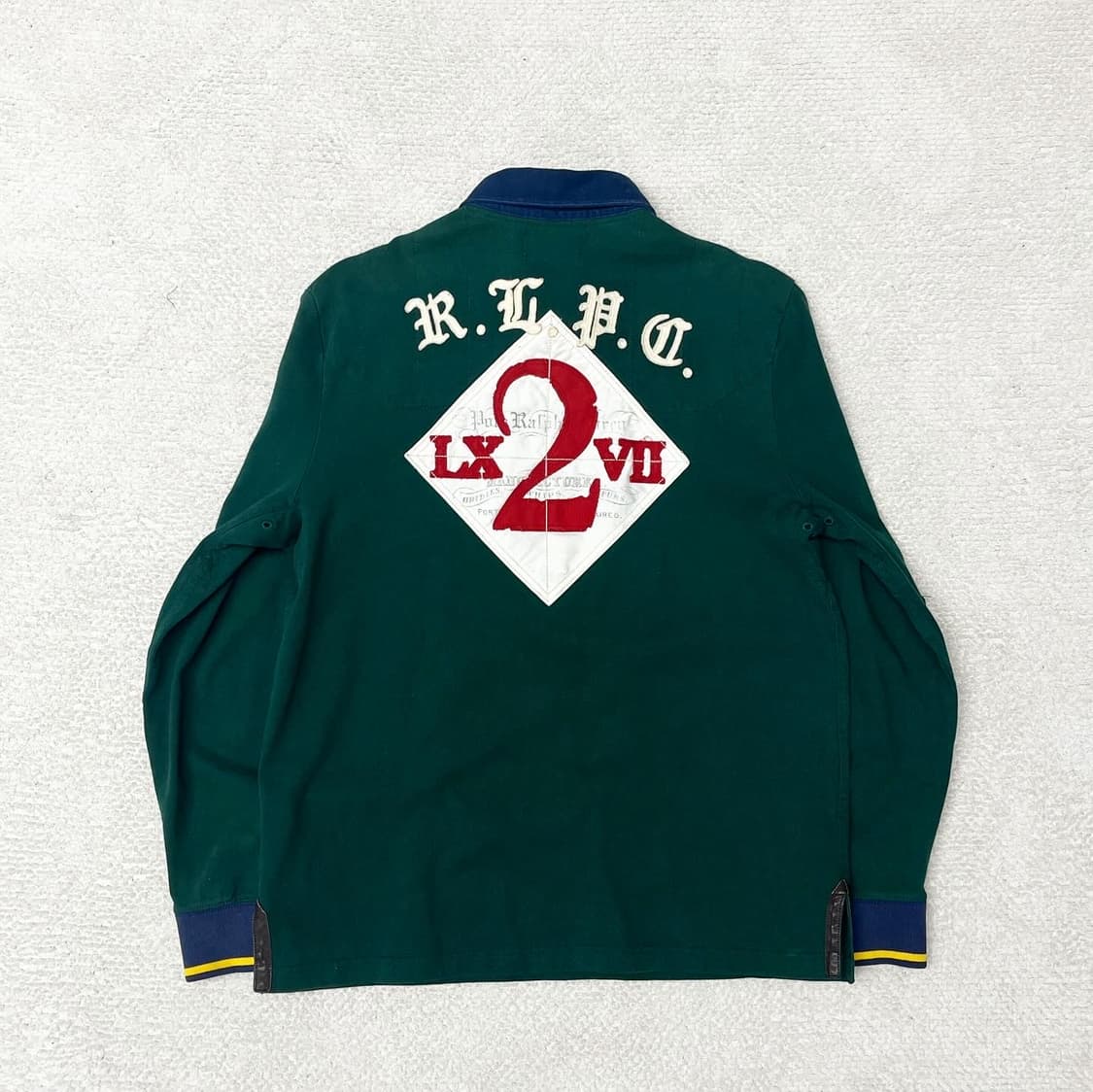 폴로 랄프로렌 그린 올드런던 럭비 스웻셔츠 상품이미지2