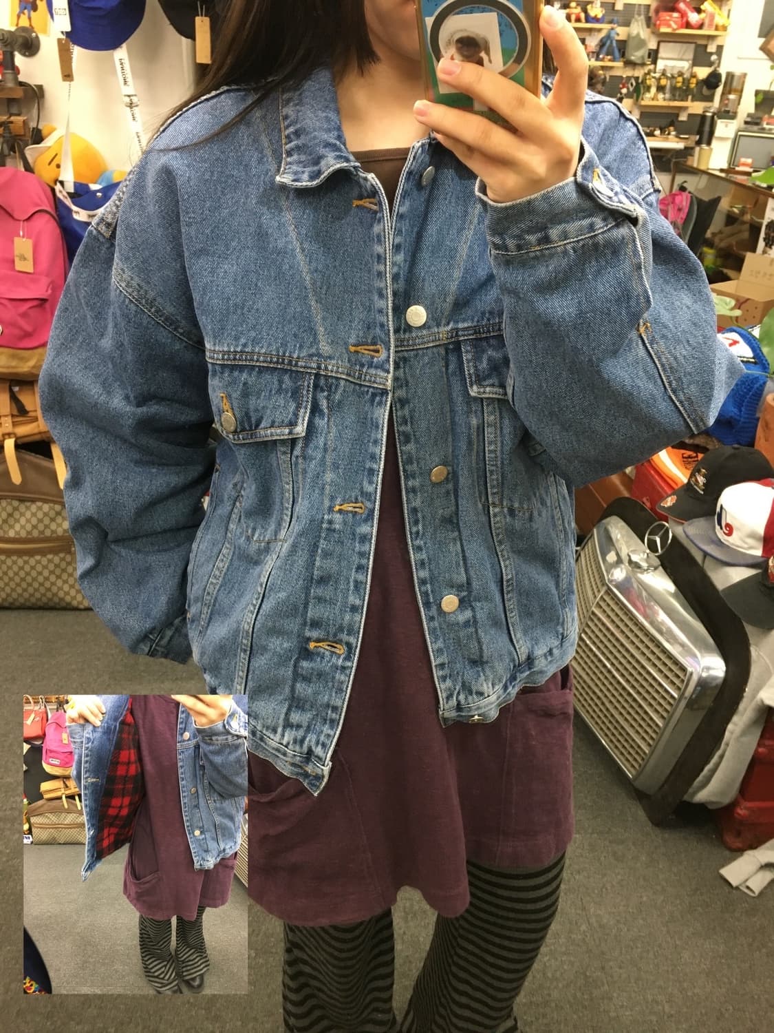 Eddie bauer 에디바우어 데님 자켓 상품이미지1