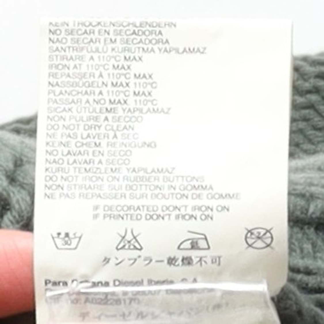 디젤 Diesel Hood Duffle Cardigan 
 상품이미지9