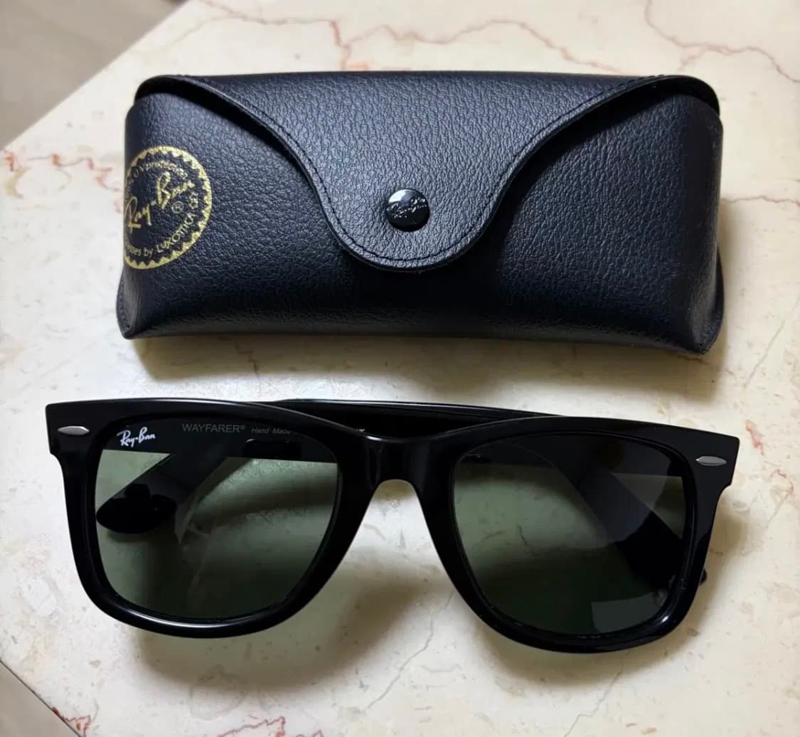 레이밴 웨이페어러 2140-F 52사이즈 (54사이즈 교환 받음) 상품이미지1