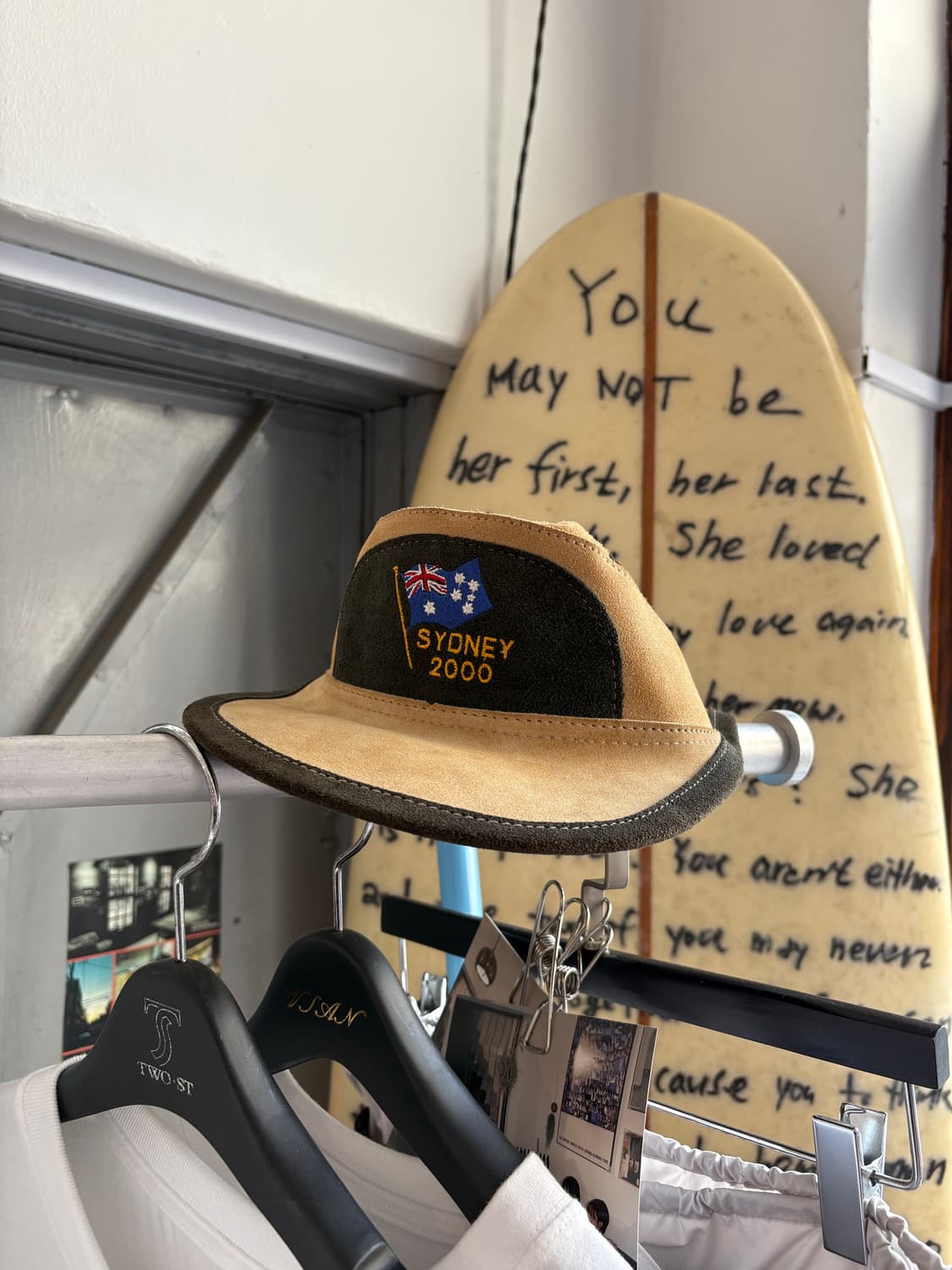 Vintage 스웨이드 부시햇 상품이미지2