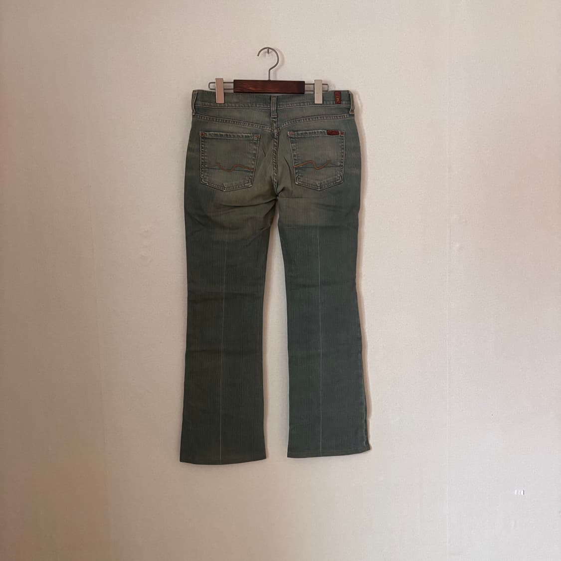 세븐진 29 부츠컷 데님 청바지 슬림 미국 수입 정품  상품이미지2