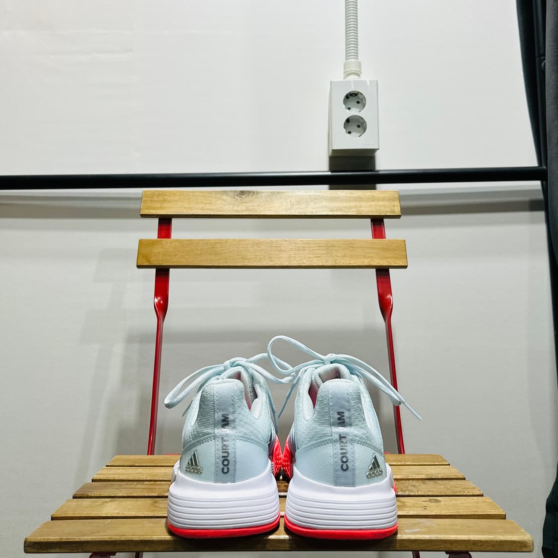 250) 아디다스 배드민턴화 남녀공용 인도어화 바운스 민트 상품이미지4