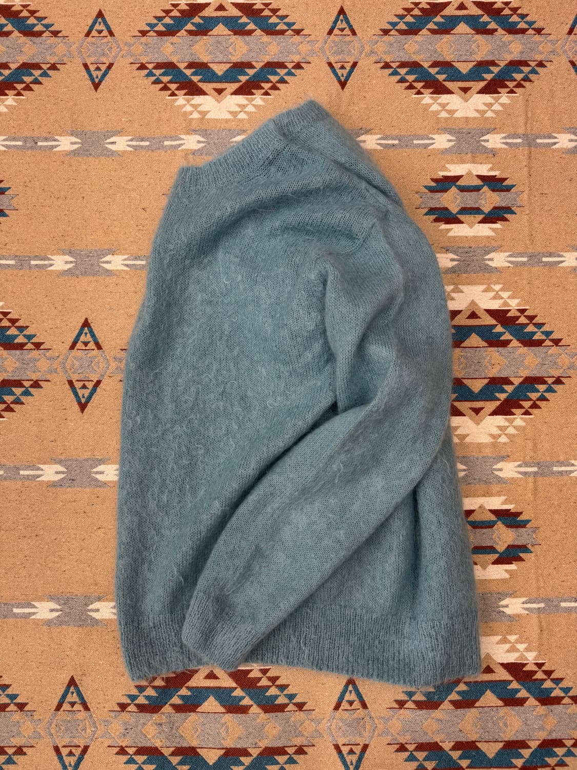 [4][XL] 오라리 슈퍼 키드 모헤어 니트 민트  상품이미지6