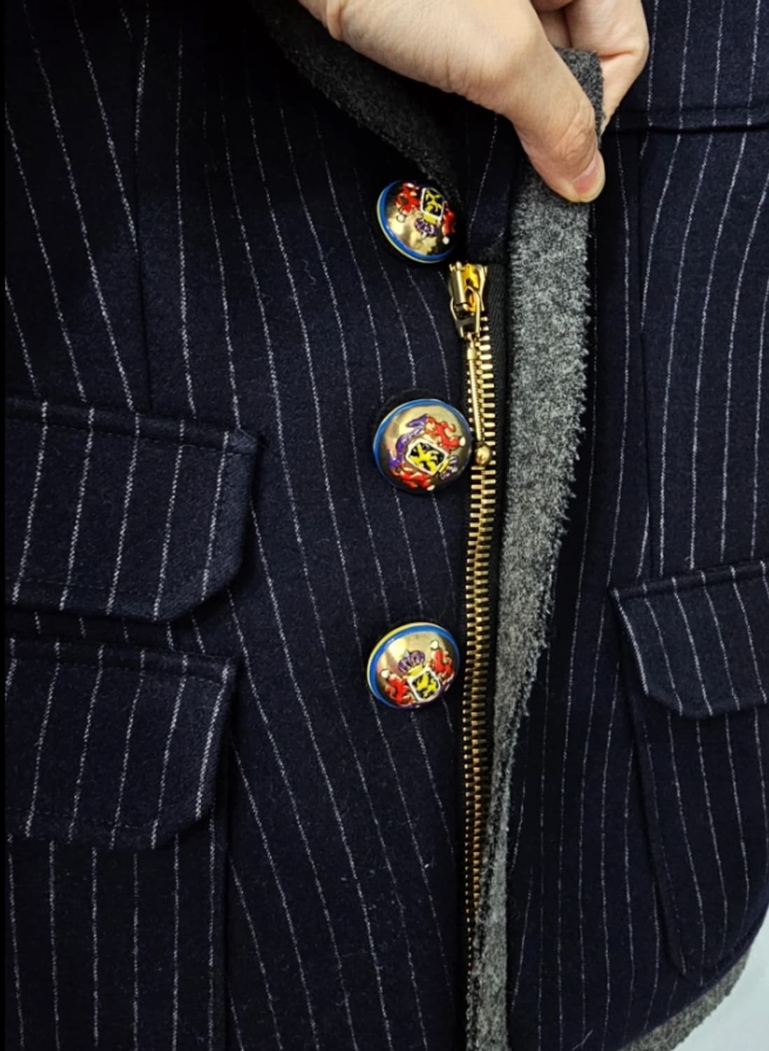 발렌시아가 스트라이프 자켓 44 상품이미지4