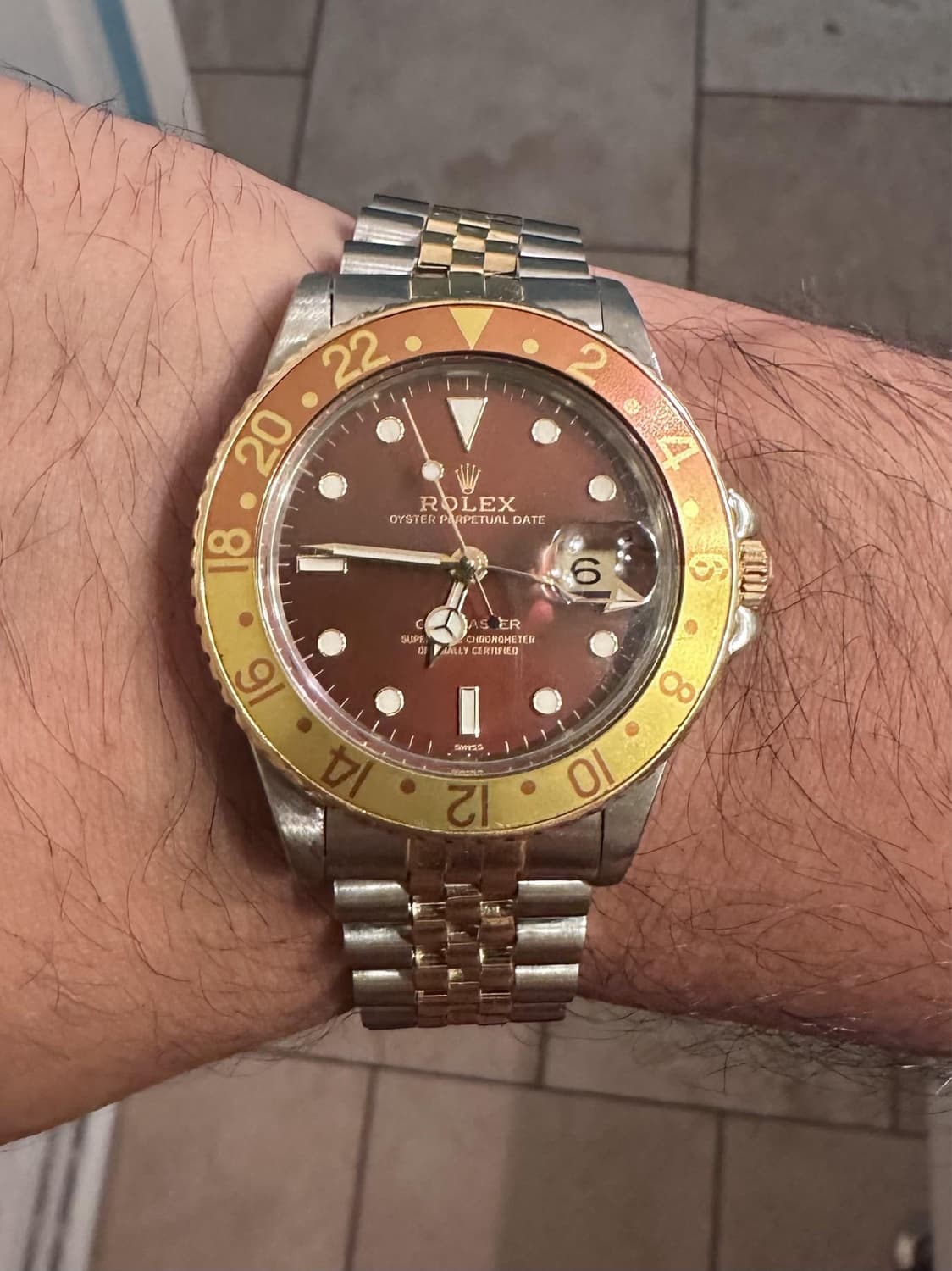 Wmt gmt 콤비 루트비어 ref.16753 오마쥬 상품이미지3