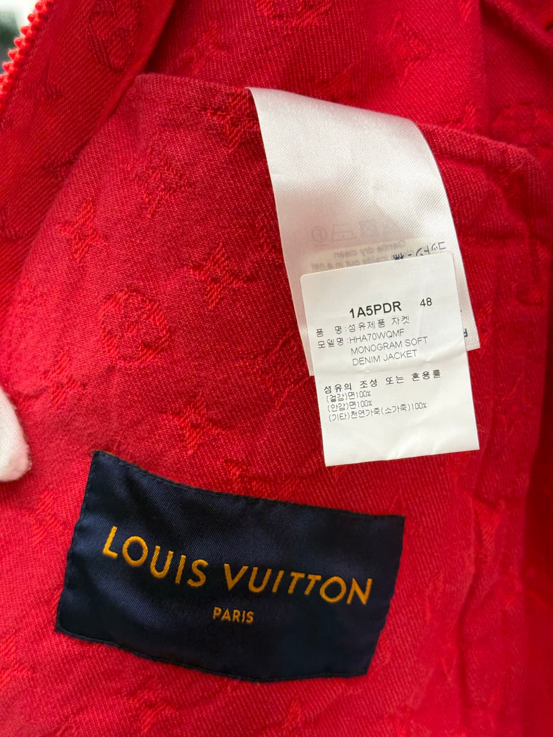 [48] 루이비통 모노그램 데님 트러커 자켓 상품이미지7