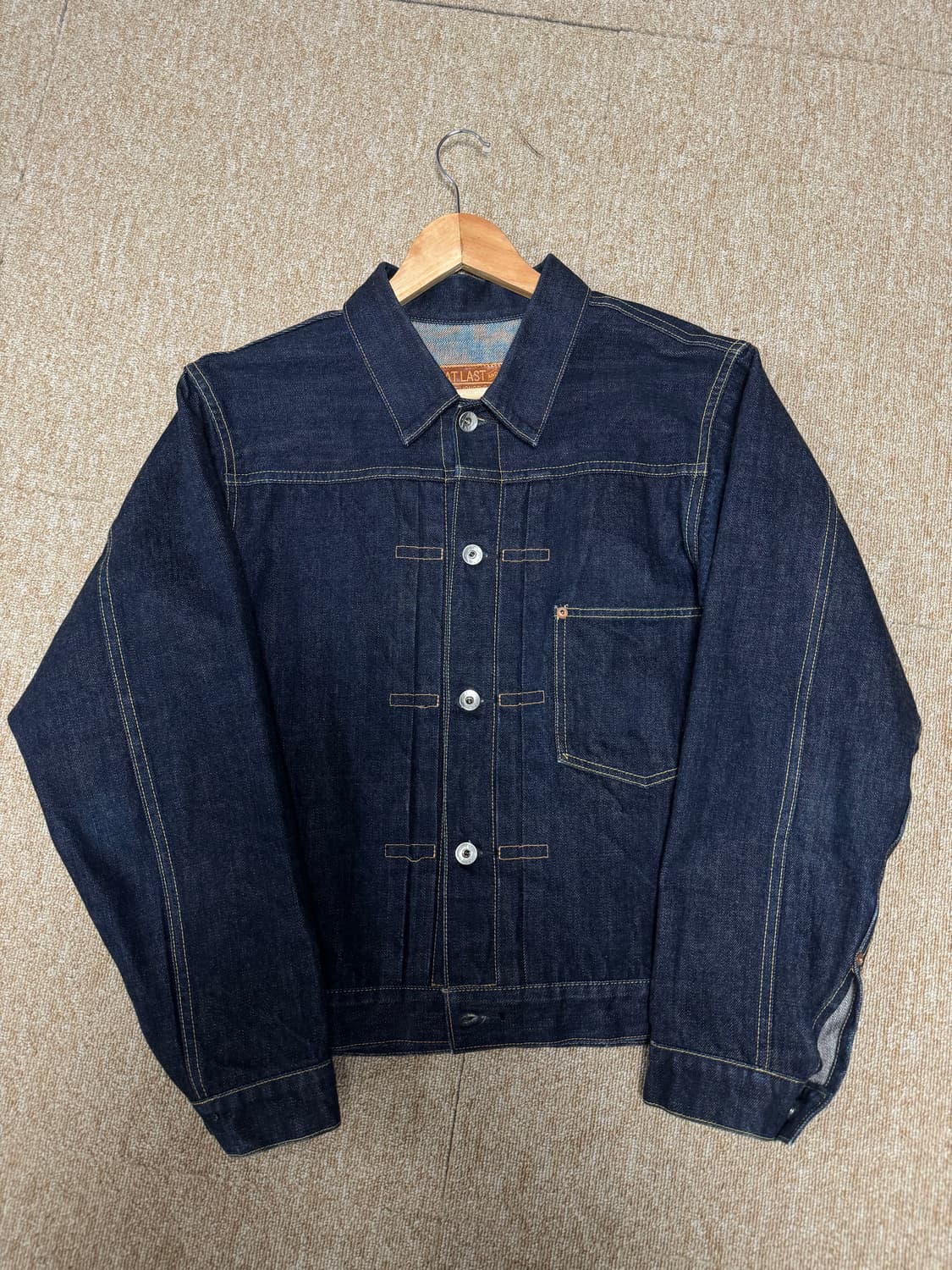 엣라코 lot118 데님자켓 지쟌 상품이미지1