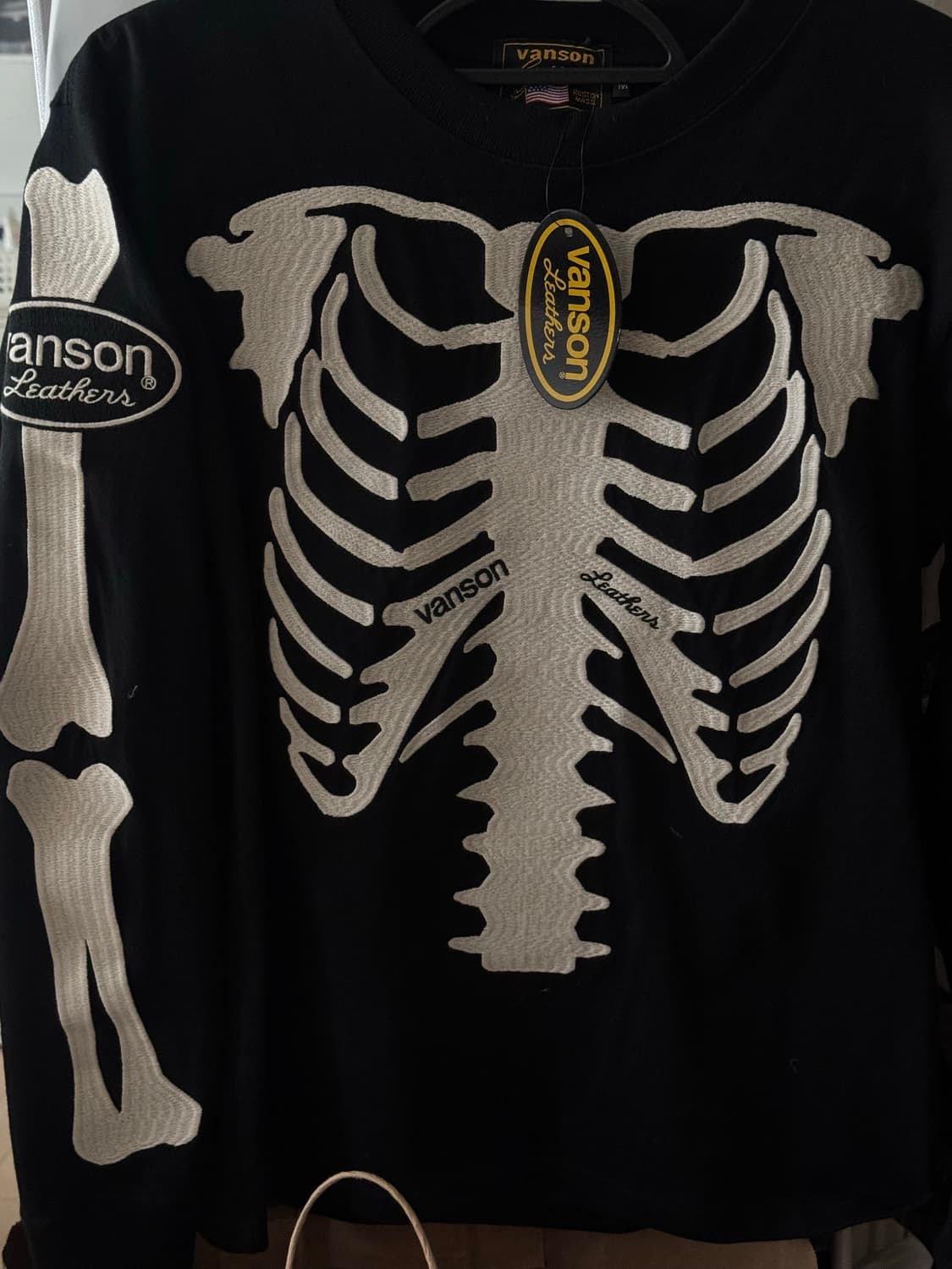 Vanson 밴슨 본 롱슬리브 긴팔 티셔츠 상품이미지4