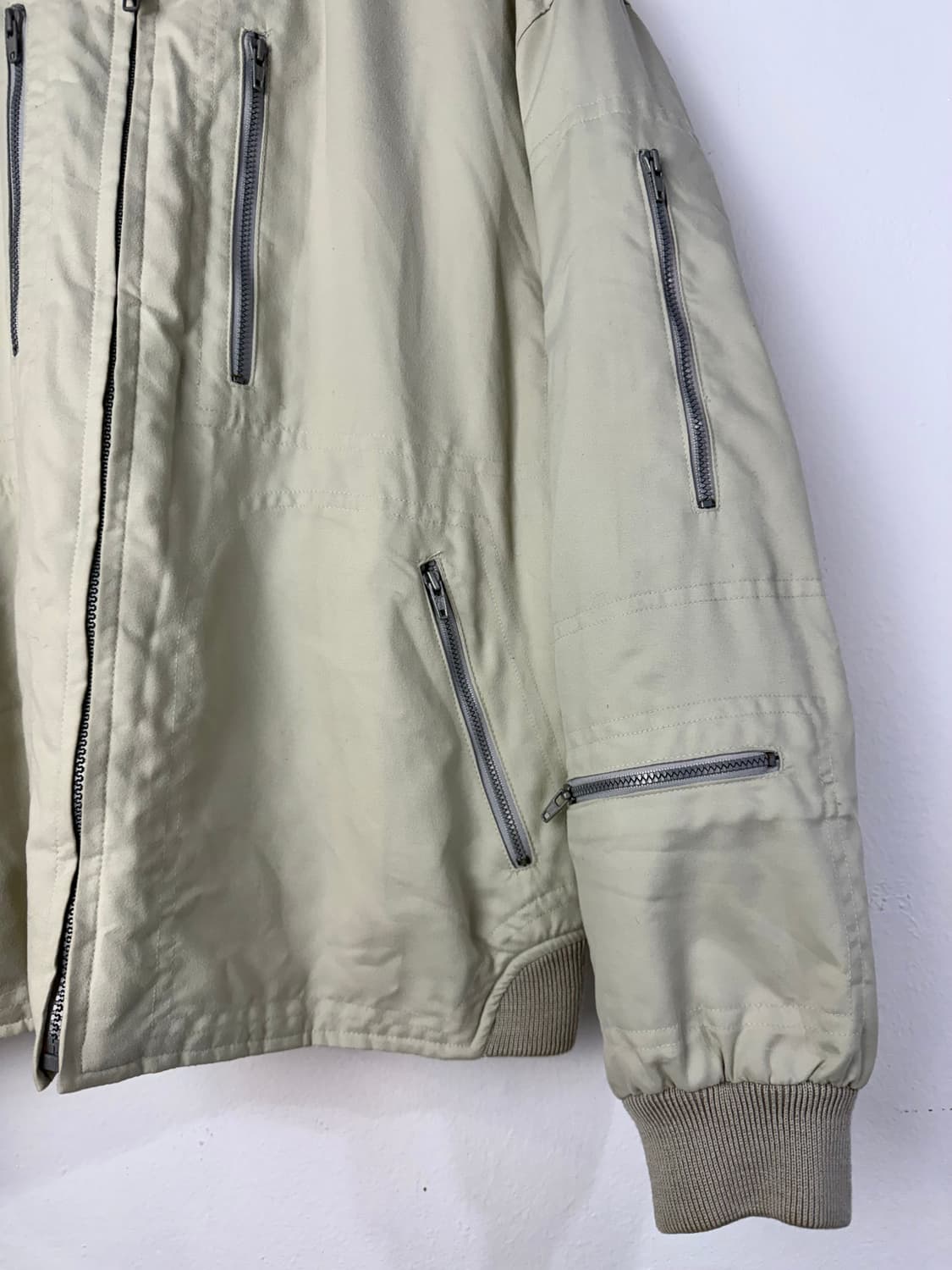 90s 마리떼 프랑소와 저버 집업 블루종 상품이미지2