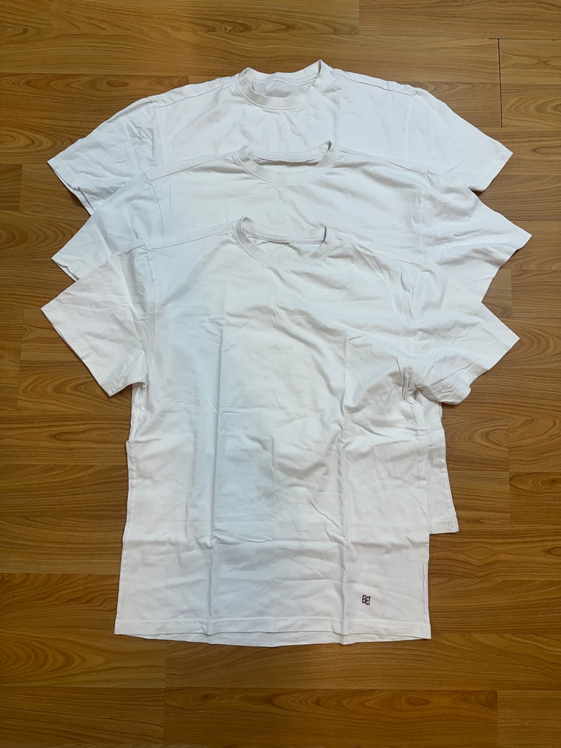 아더에러 무지 반팔티 3pack 상품이미지1