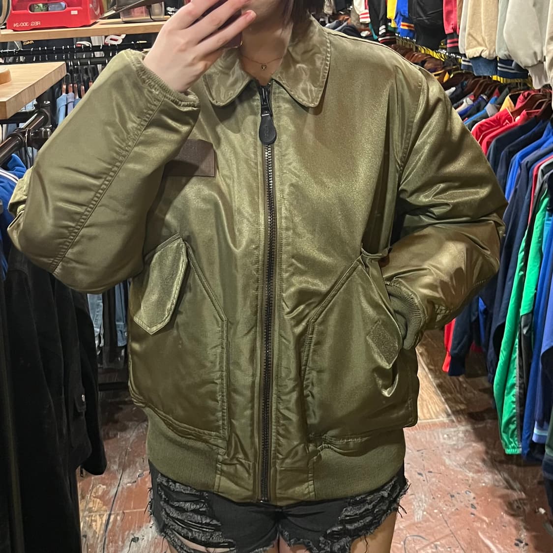 [HI] 펜타곤 봄버 자켓 상품이미지2