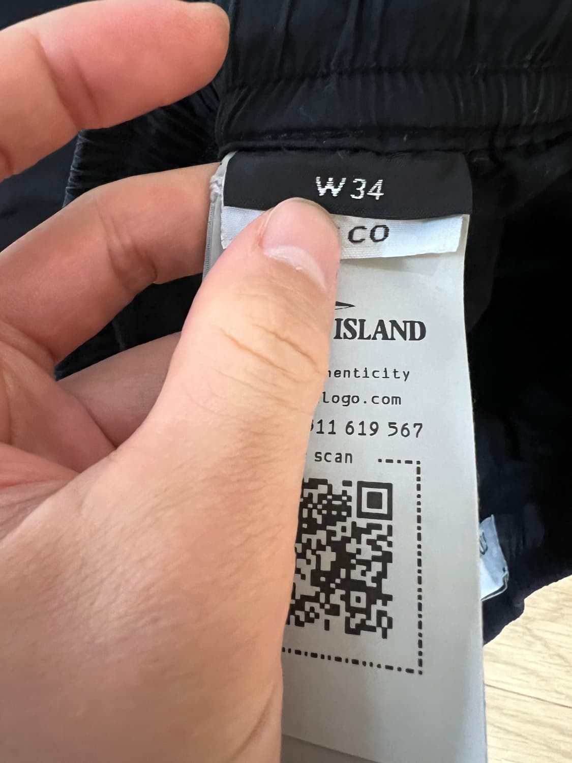 23fw 스톤아일랜드 와이드반바지 34-36 상품이미지2