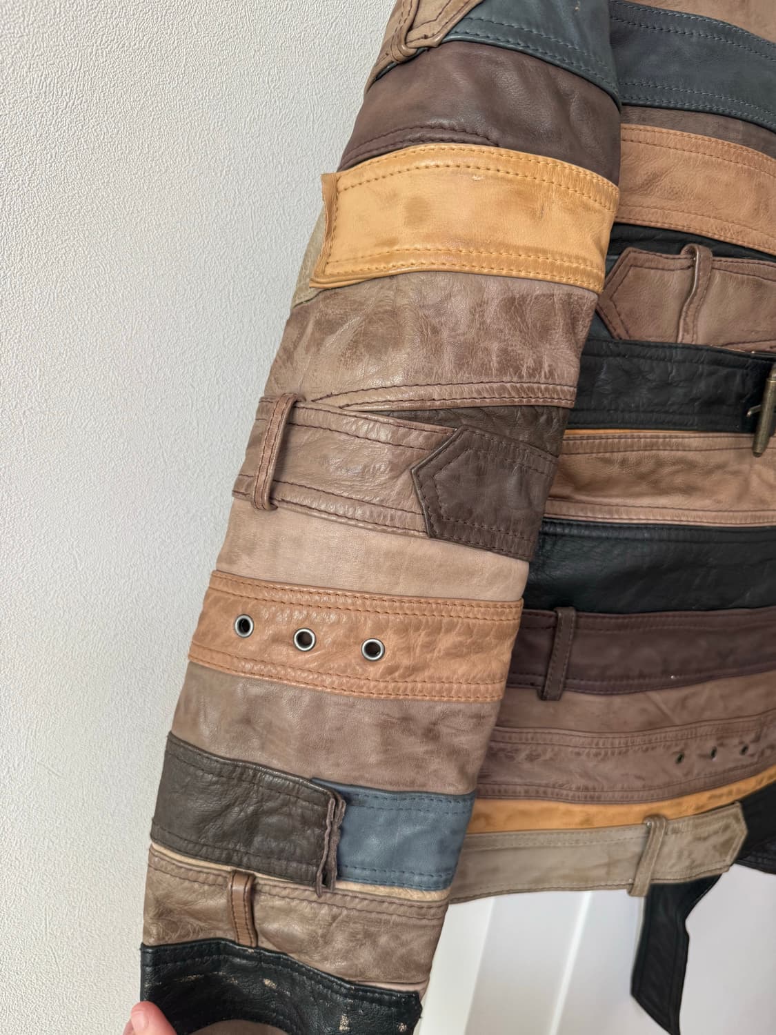 H&M Margiela 벨트 가죽 자켓 상품이미지6