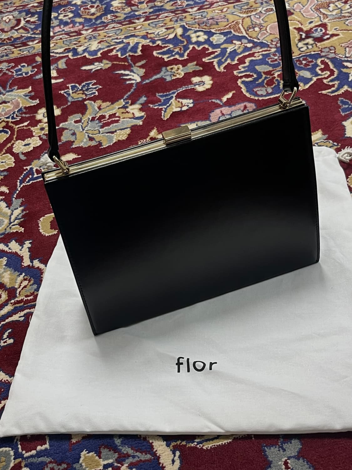 플로르 모나 프레임백 새상품 Mona Frame Bag Black 상품이미지1