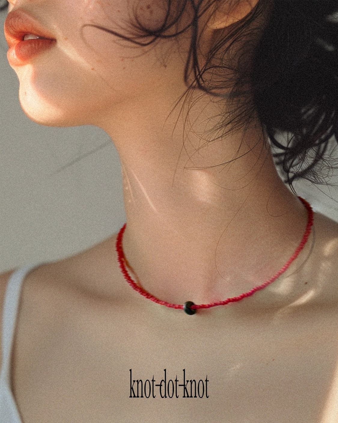 [knot•dot•knot] raspberry necklace 상품이미지2