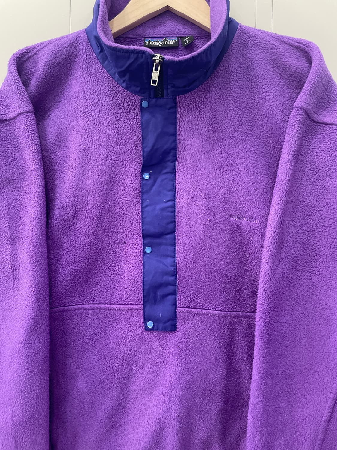 빈티지 파타고니아 하프집업 플리스 풀오버 1991 (L) 상품이미지7