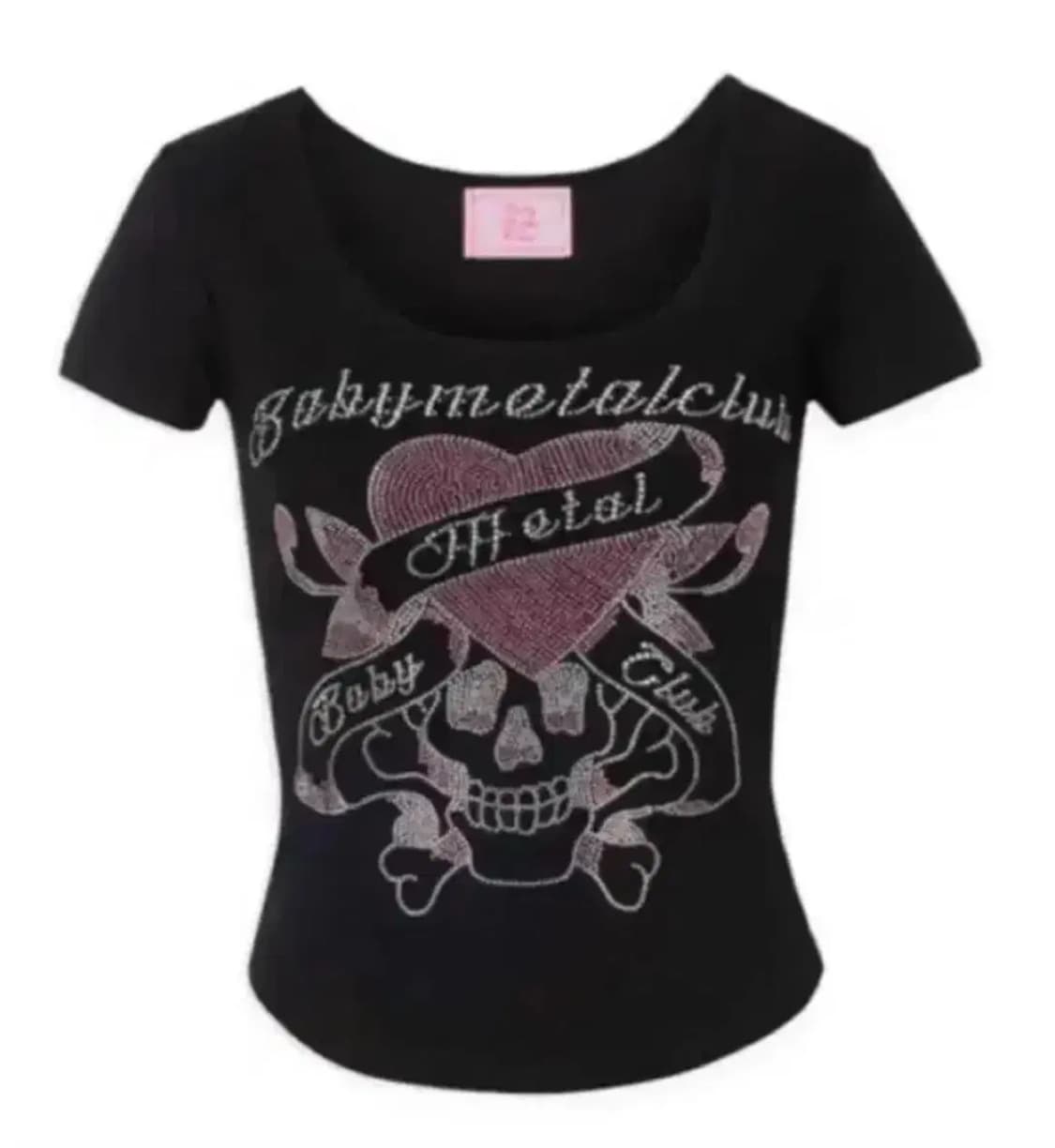 베이비메탈클럽 베메클 트윙클 스컬티 블랙 상품이미지1