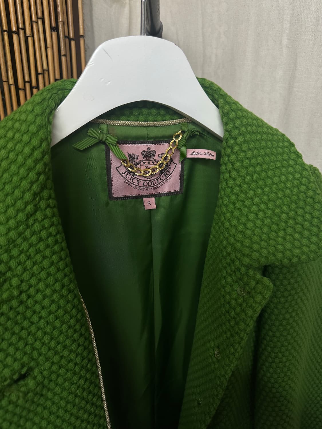 juicy couture green coat 상품이미지6