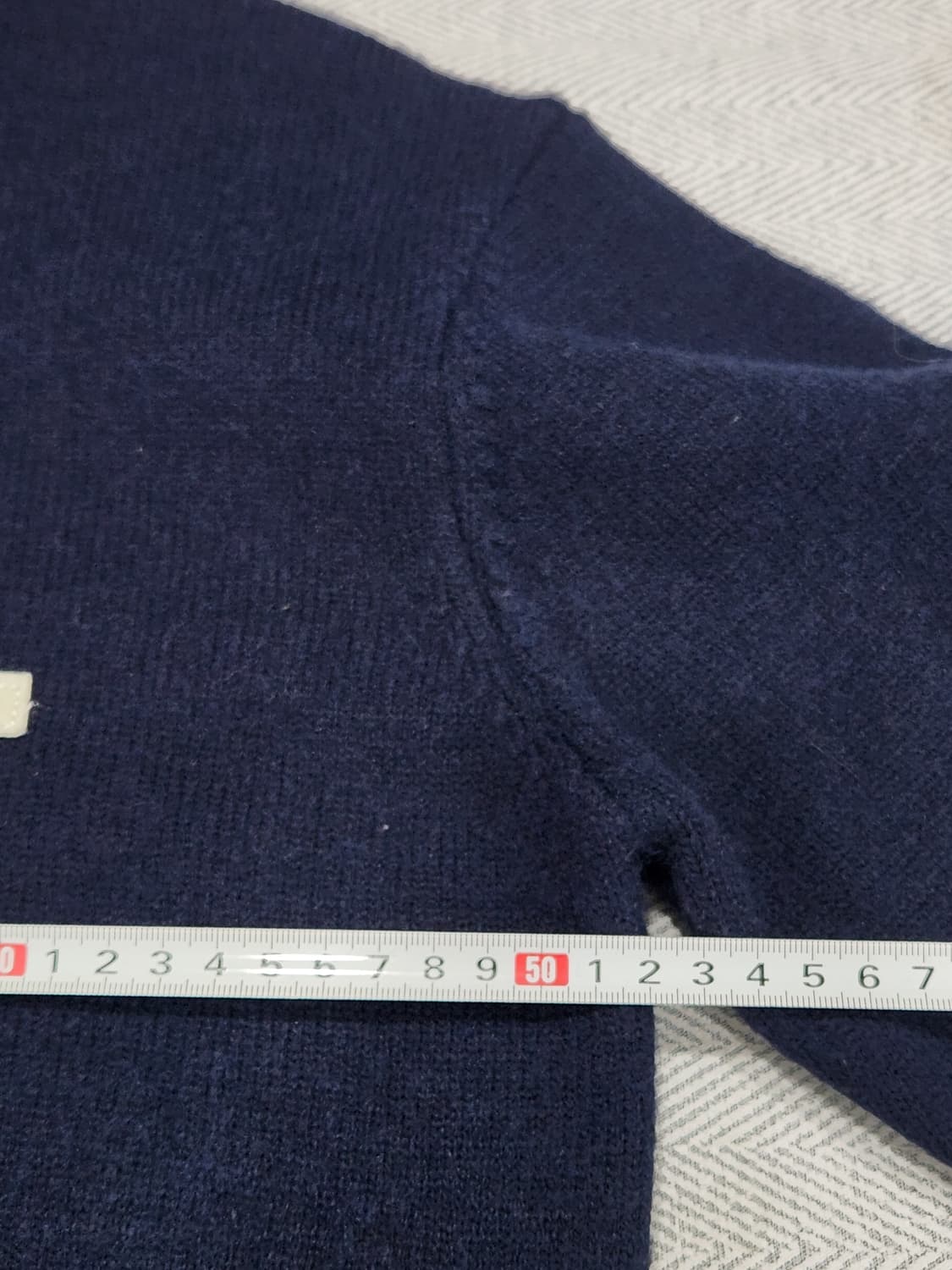 [M] 제너럴아이디어  엔젤 니트 여성 M 네이비 상품이미지6