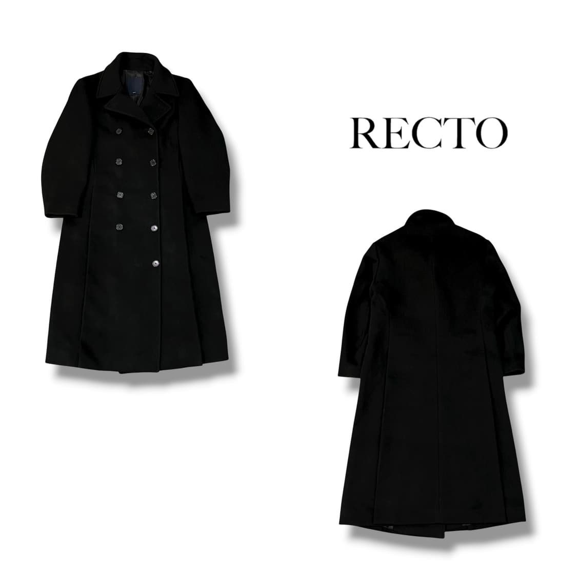  렉토 더블 코트 y14104 상품이미지1