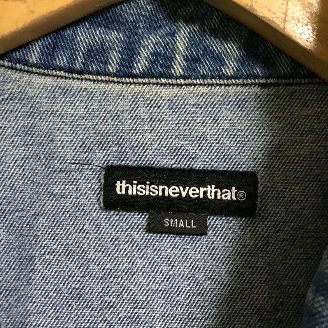 디스이즈네버댓 청 데님 블루종 자켓 상품이미지4