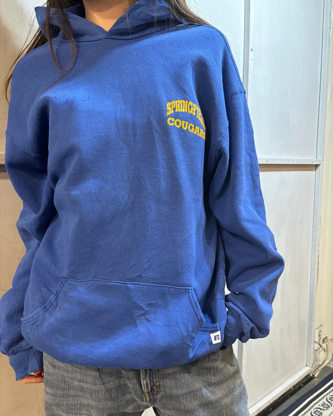 90s RUSSELL blue hooide 상품이미지3