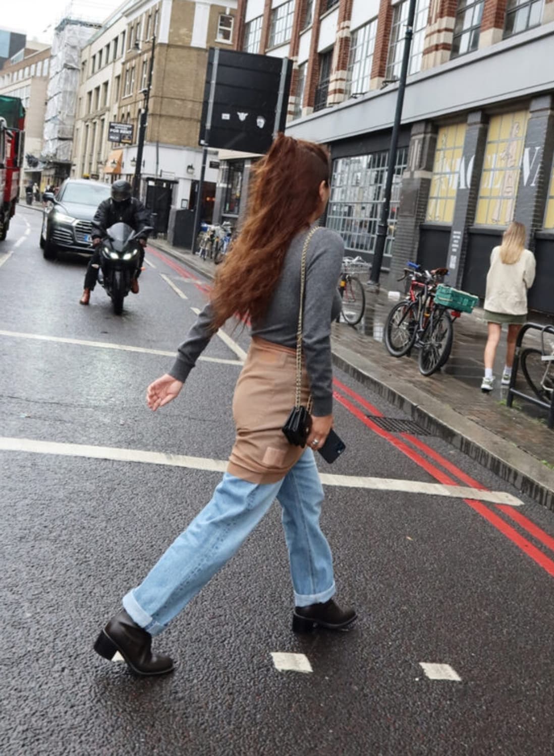 누트 소쟌 콜라보 앵클 부츠 상품이미지2