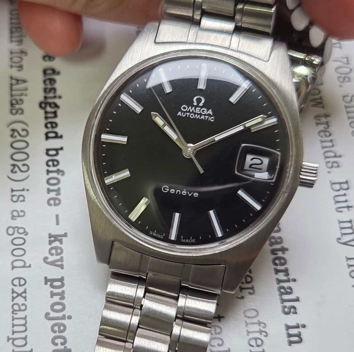 빈티지 오메가 제네브 단풍무브(cal.565) 브레이슬릿 ver. 상품이미지10