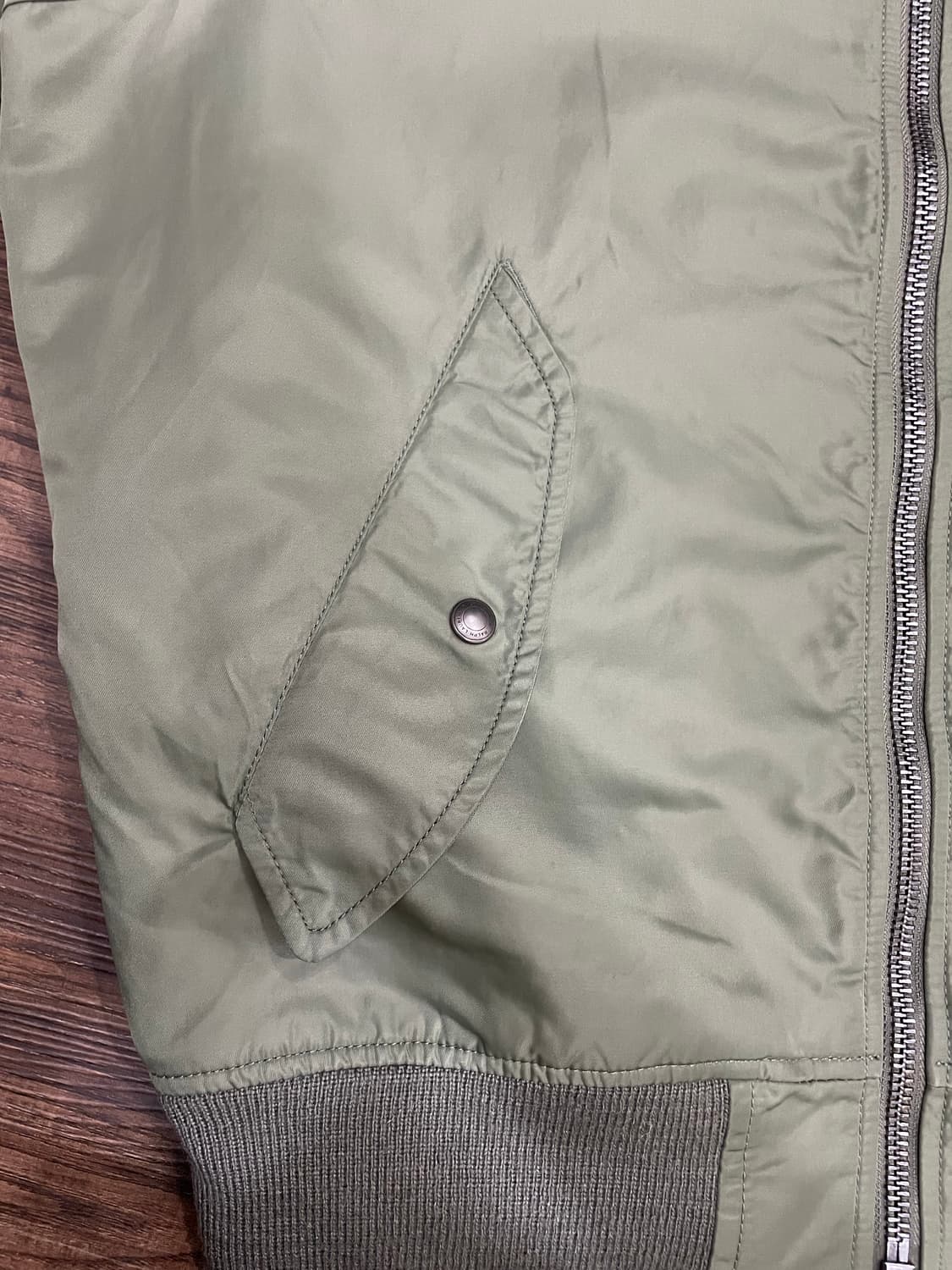 폴로 랄프로렌 ma-1 봄버 자켓 항공점퍼 올리브 상품이미지7