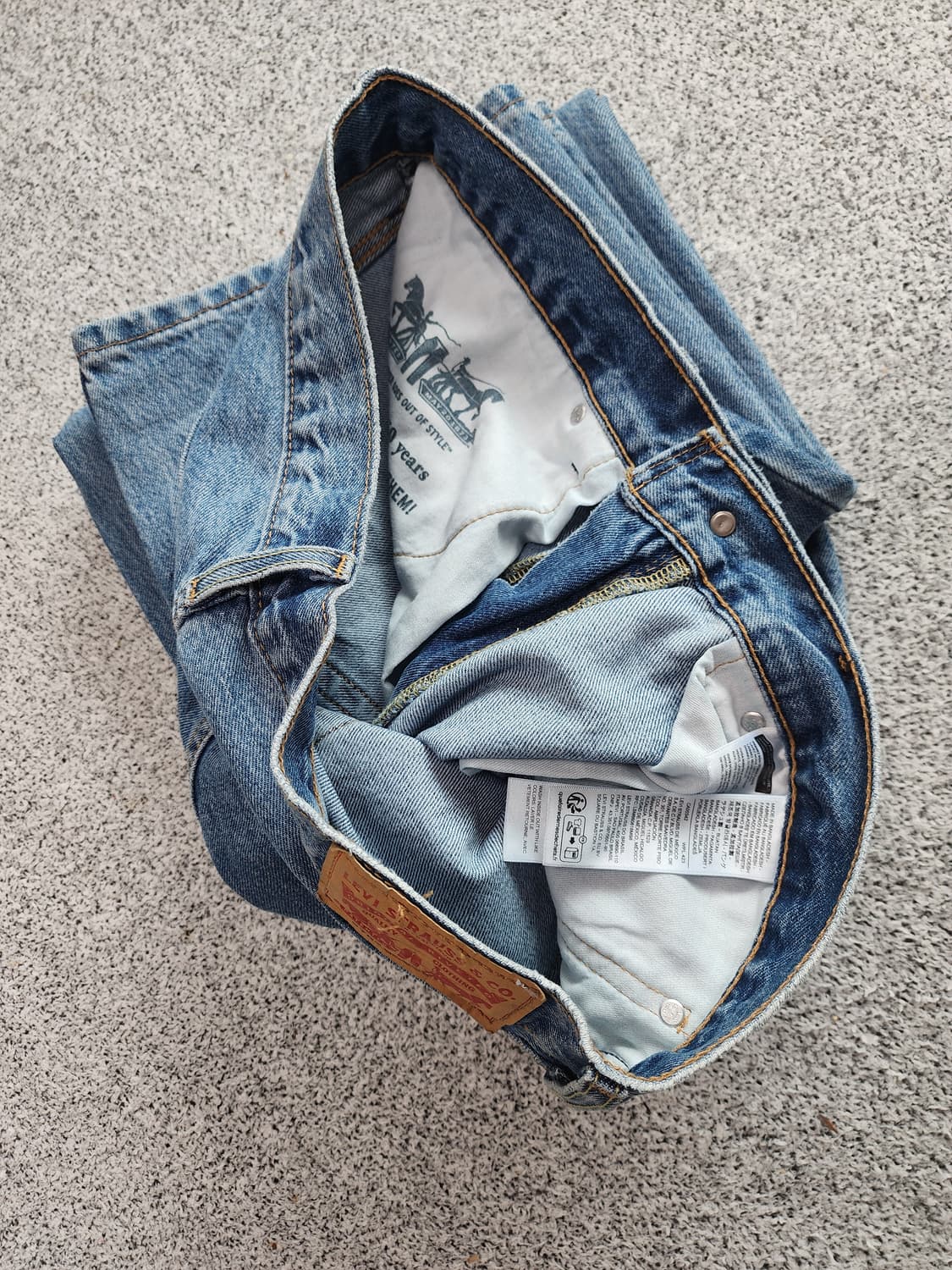 [34x32] 리바이스 578 배기와이드 진 청바지 상품이미지8