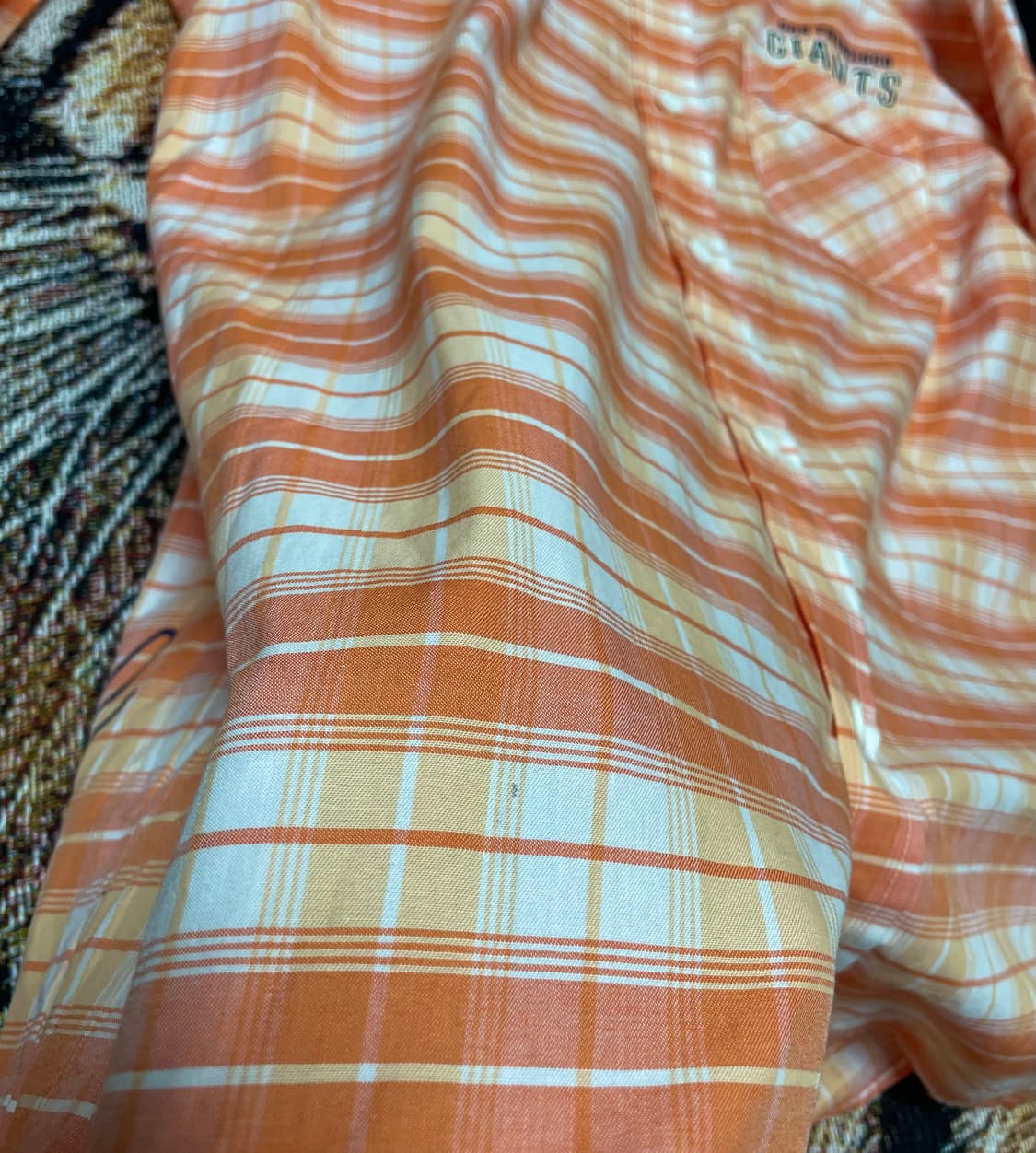 (105) MLB 엠엘비 샌프란시스코 자이언츠 체크셔츠 상품이미지7