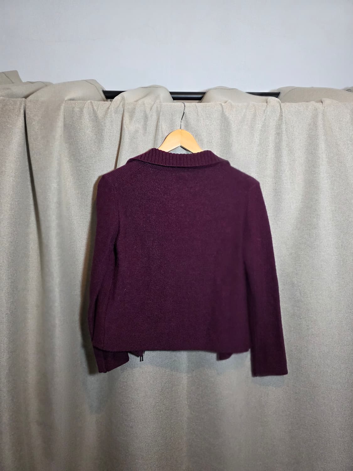  I.S sunao kuwagara zip-up knit cardigan 상품이미지5