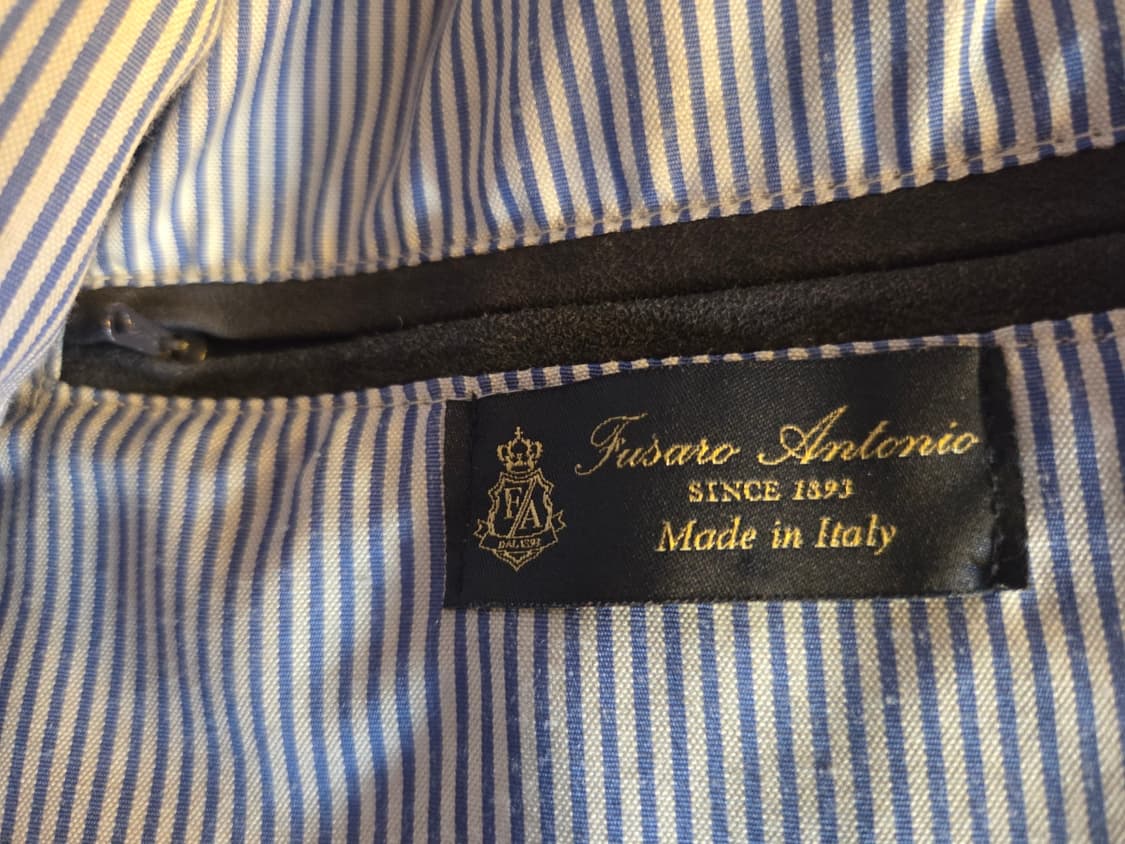 이탈리아 브랜드 FUSARO ANTONIO 해링턴자켓 상품이미지6