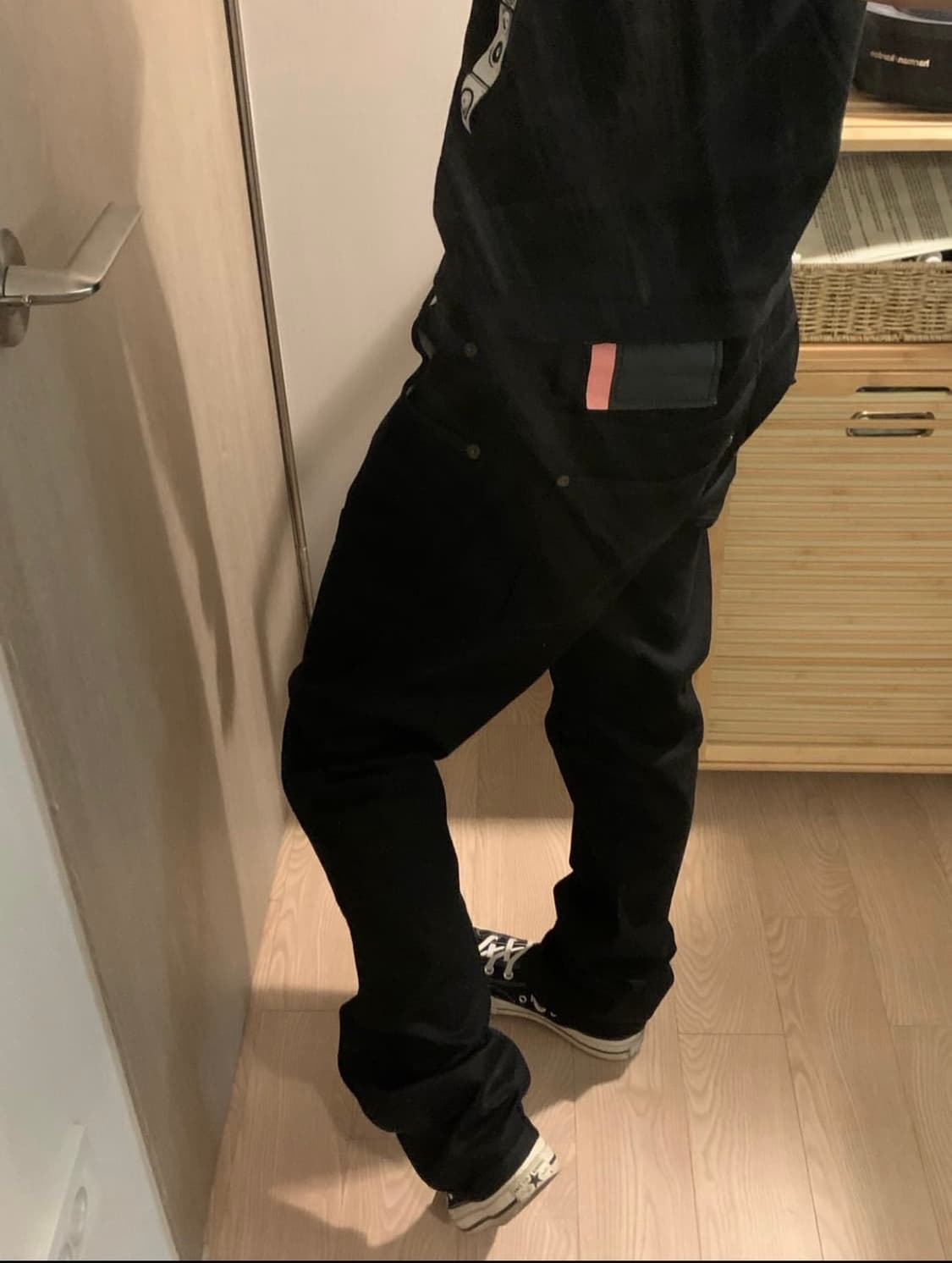 아크네 블라콘스트 max stay black 진 상품이미지1