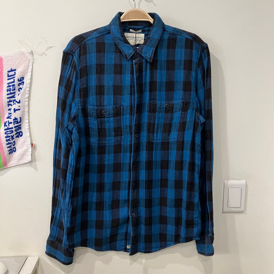 716 폴로 데님앤서플라이 체크셔츠 상품이미지1