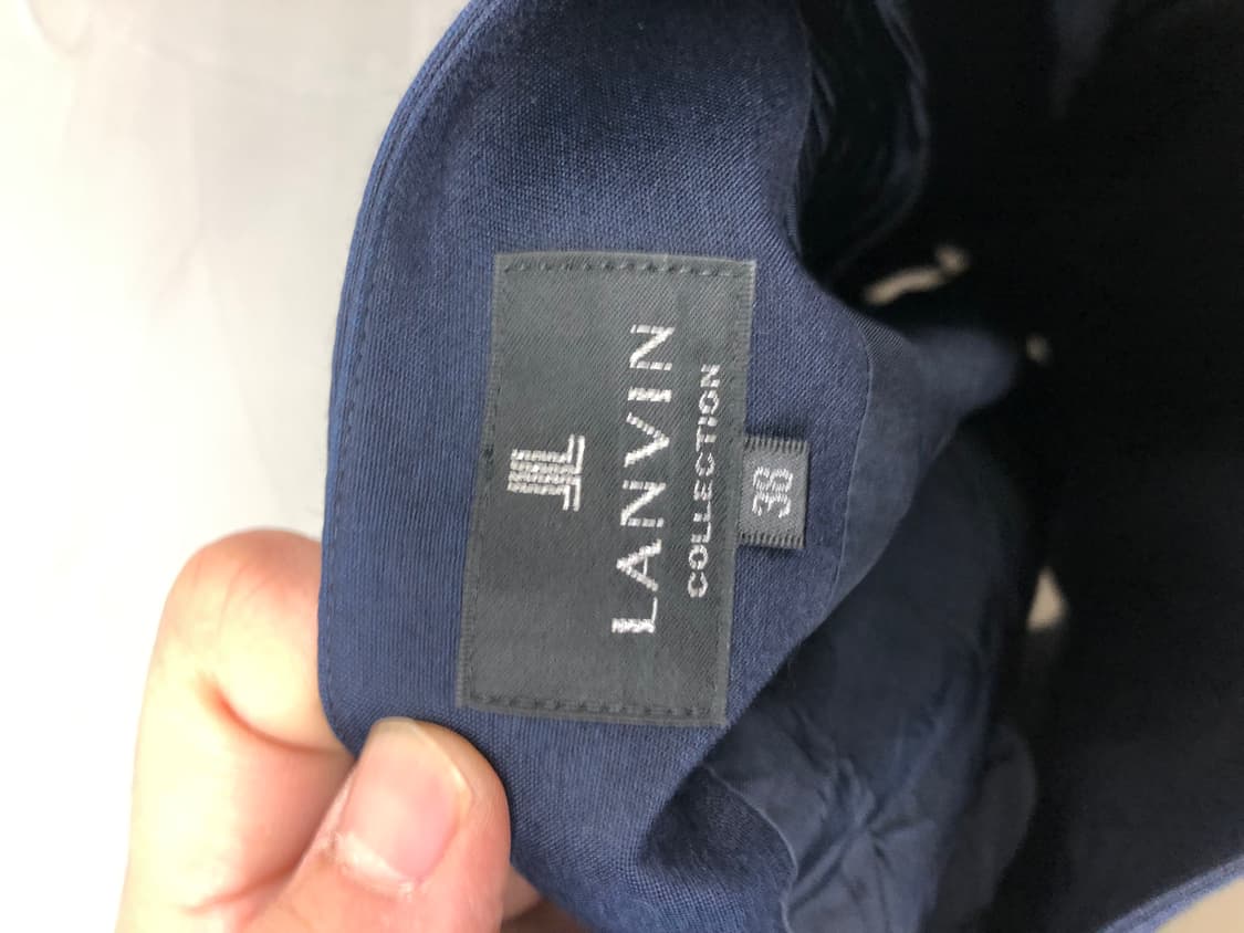 일본 생산 랑방 플레어 스커트 상품이미지2