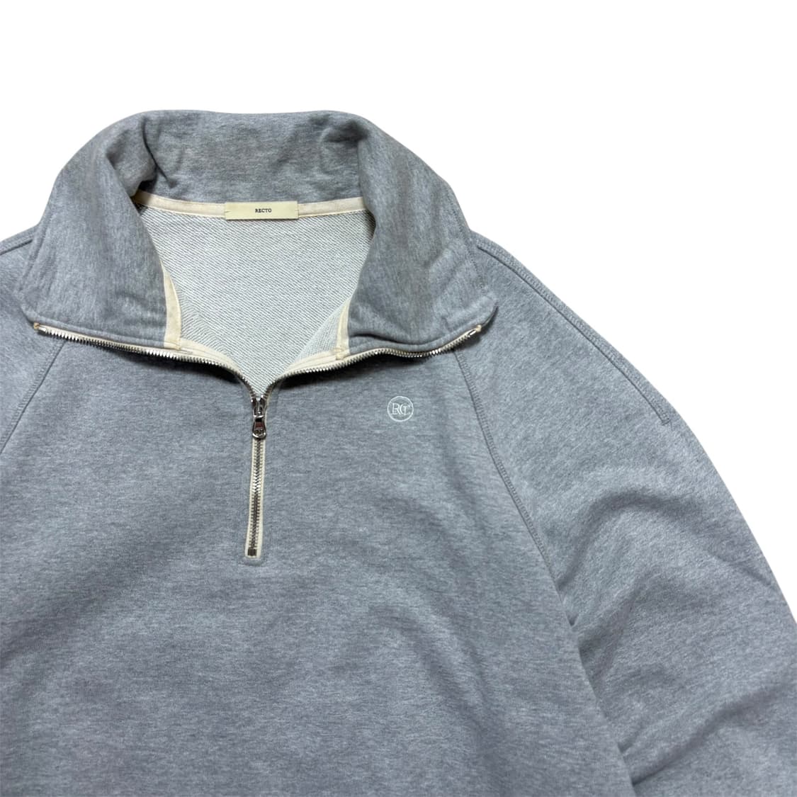 렉토 RECTO 하프집업 맨투맨 상품이미지2