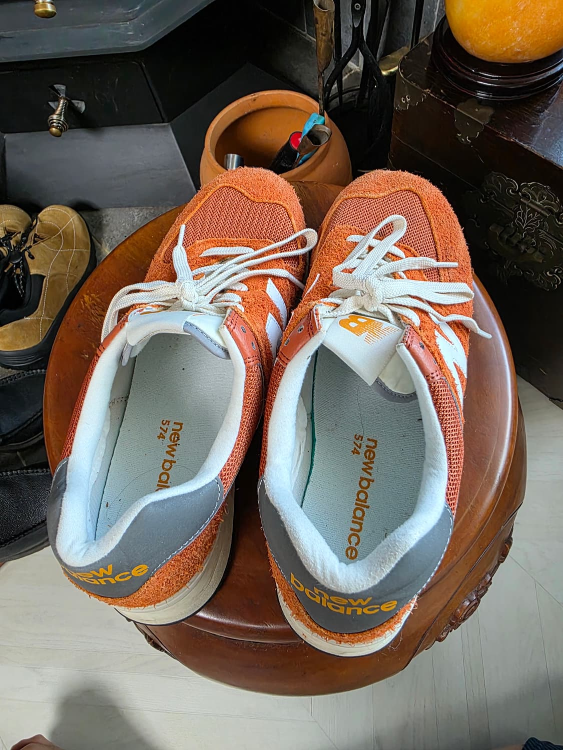 뉴발란스 574 헤리티지 오렌지 버스트 280 상품이미지3