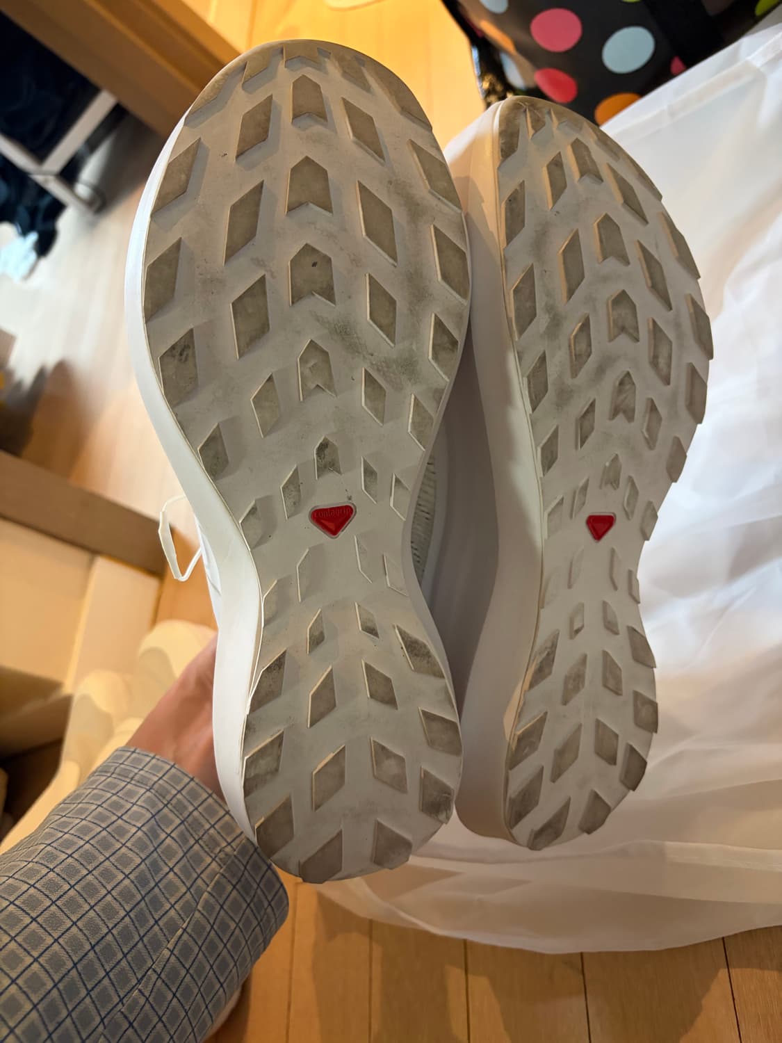 살로몬 꼼데가르송 펄사 플랫폼 화이트 280 상품이미지5