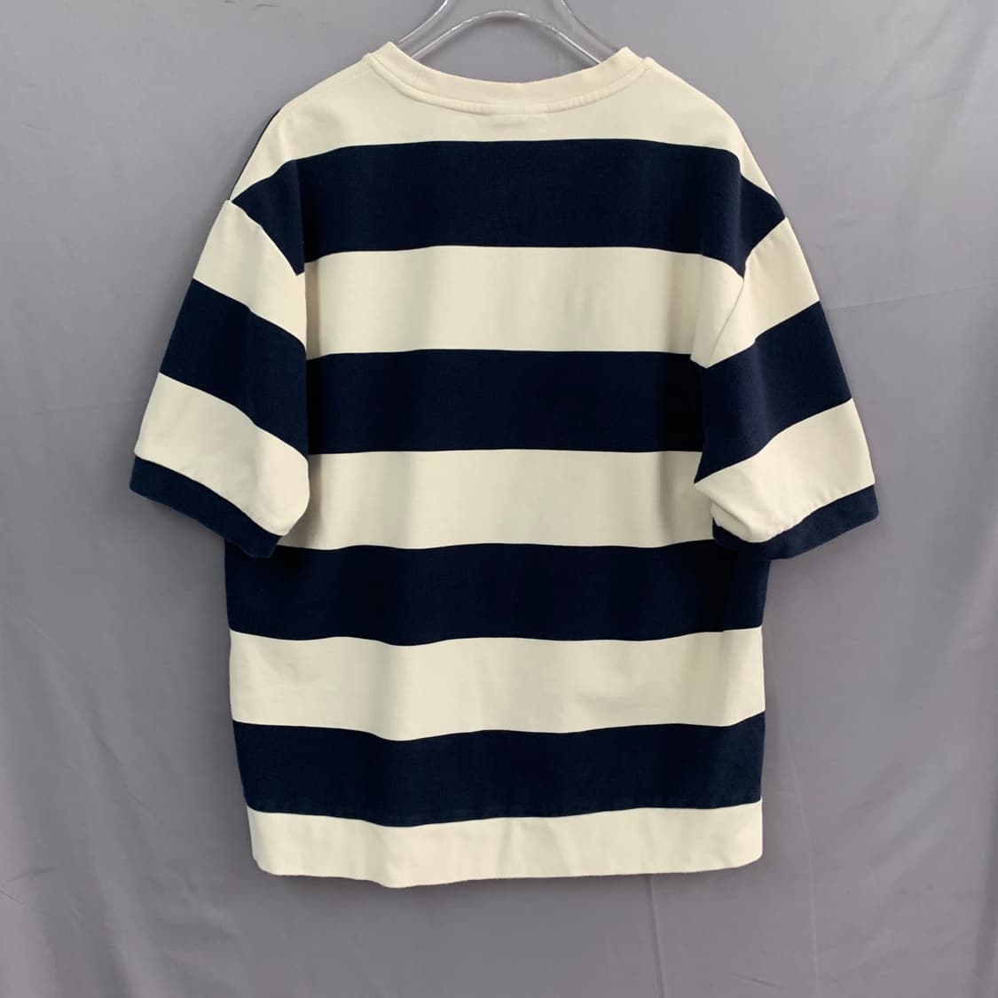 XL 라코스테 오버핏 스트라이프 단가라 반팔티  상품이미지3