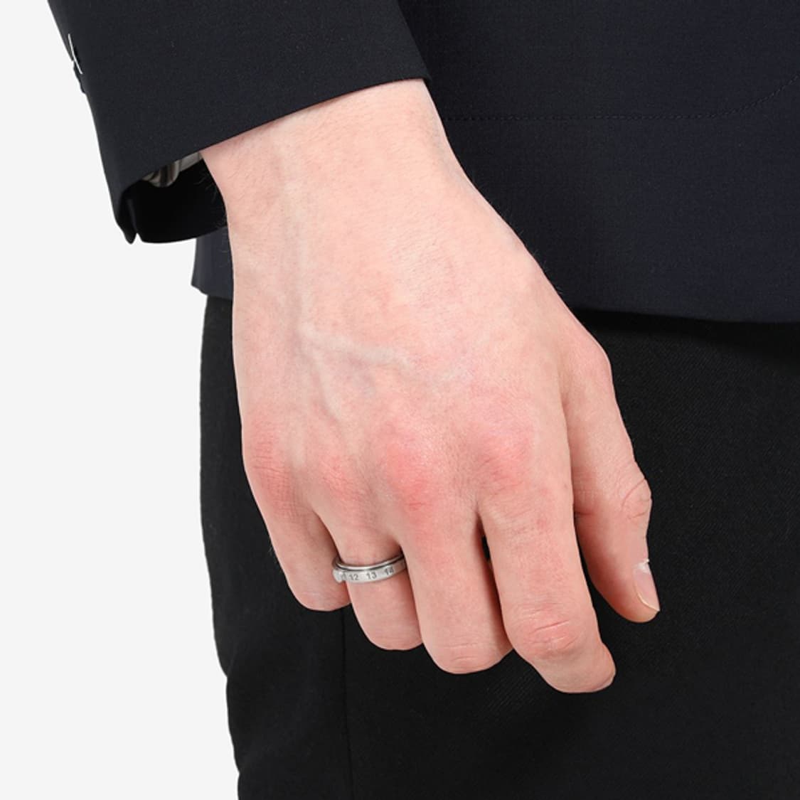 [L] 메종 마르지엘라 레이어드 스피너 넘버링 실버 상품이미지3