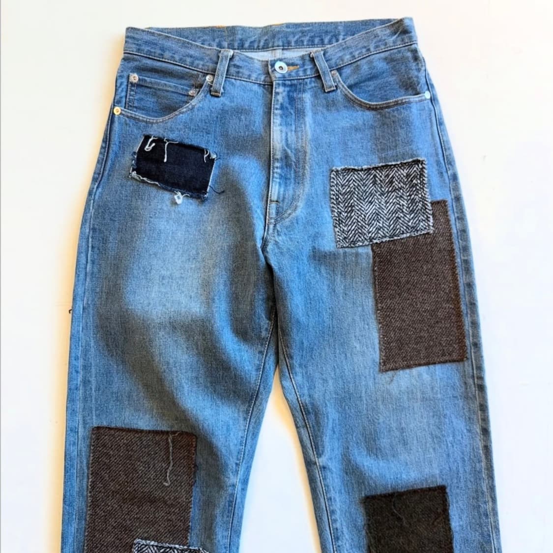 G.V.G.V. x Opening Ceremony 패치워크 데님 상품이미지1