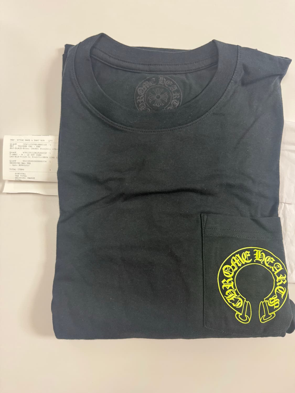 크롬하츠 홀스슈 로고 롱슬리브 상품이미지3