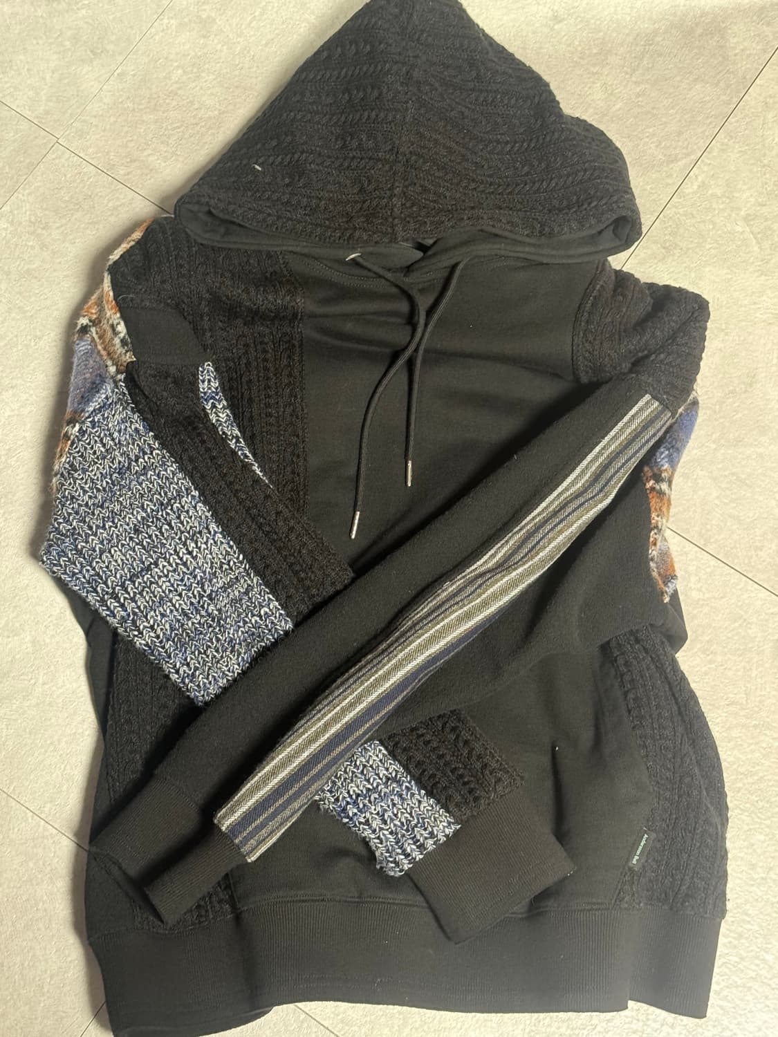 [L] 앤더슨벨 콘트라스트 후드 상품이미지4