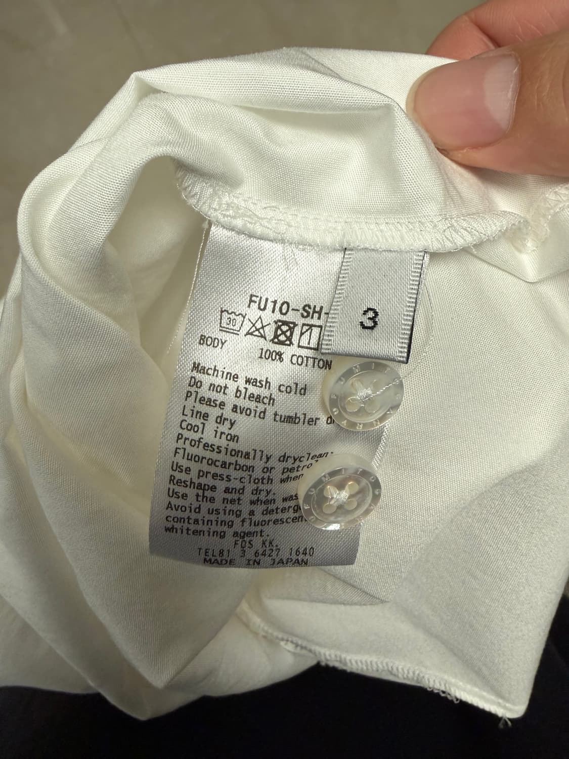 Fumito Ganryu KINETIC SHIRT 상품이미지4