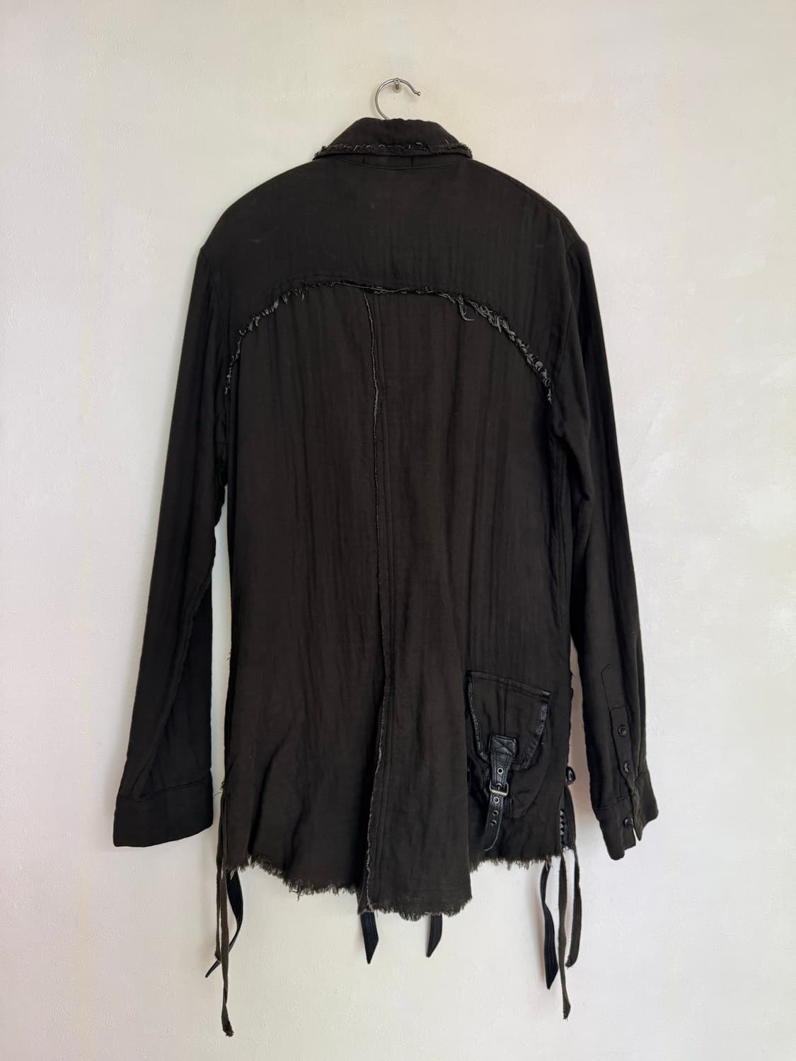 Kmrii distressed shirts jacket 상품이미지4